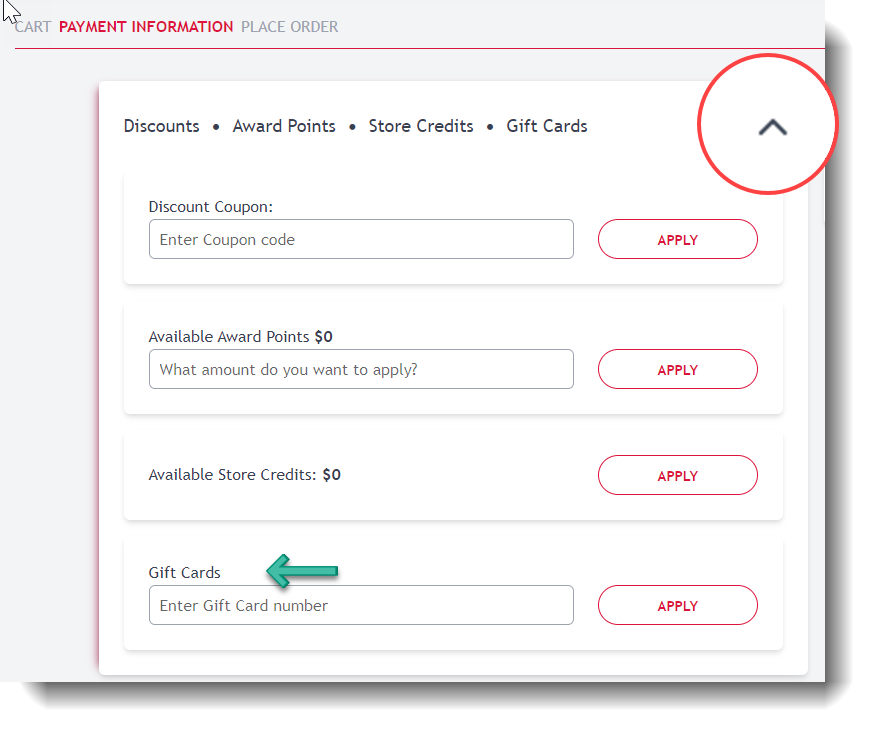 How Can I Use A Gift Card To Pay For An Order Crimson Circle Service